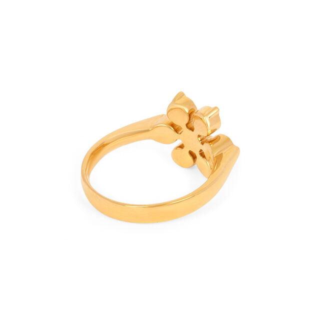 Tanishq 22KT Diamond Finger Ring for Women 4