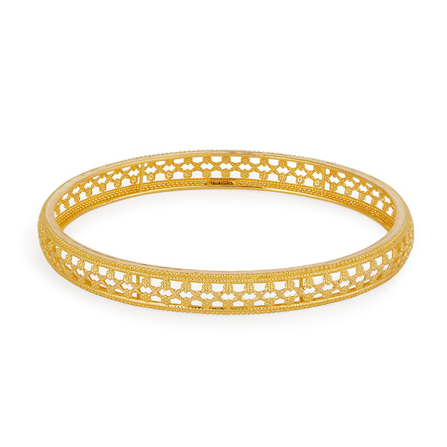 Tanishq 22KT Gold Bangle for Women 