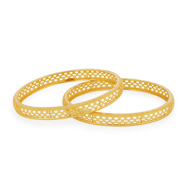 Tanishq 22KT Gold Bangle for Women 2