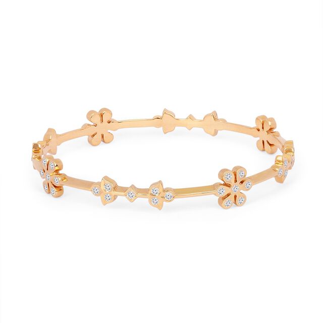 Tanishq 22KT Diamond Bangle for Women 