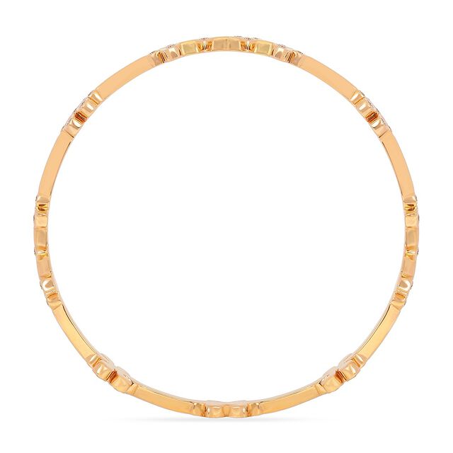 Tanishq 22KT Diamond Bangle for Women 4