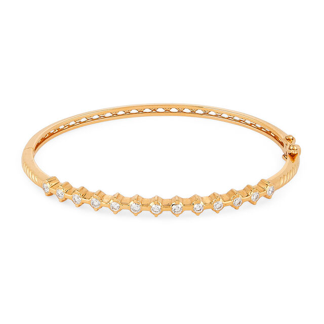 Tanishq 22KT Diamond Bangle for Women 