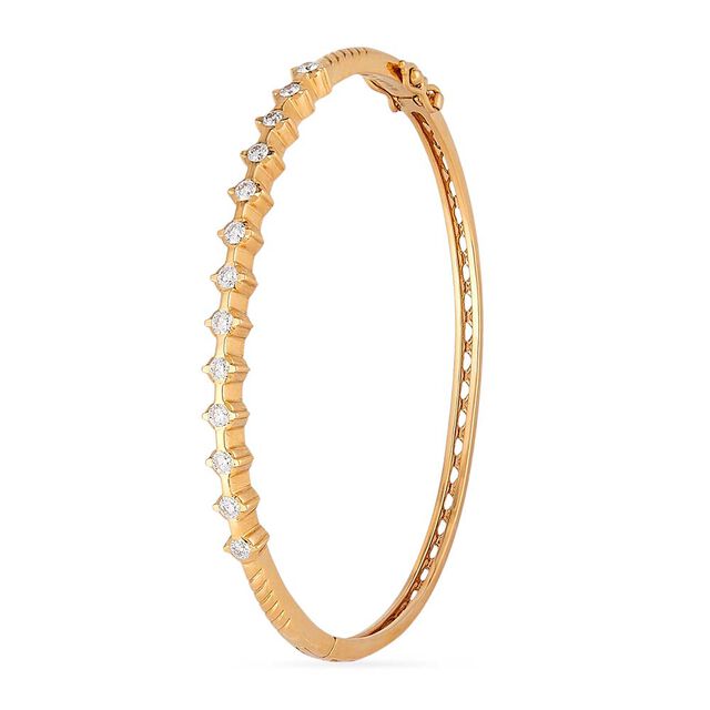 Tanishq 22KT Diamond Bangle for Women 2