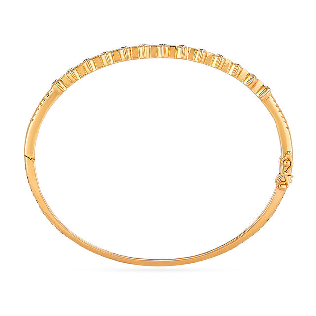 Tanishq 22KT Diamond Bangle for Women 3