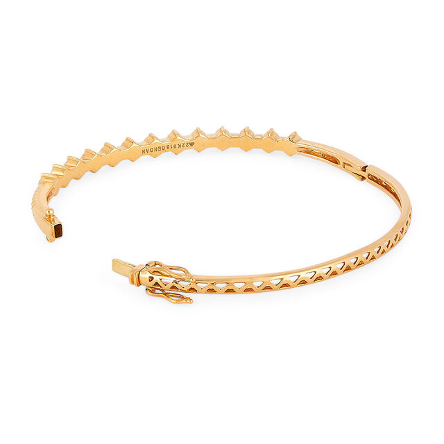 Tanishq 22KT Diamond Bangle for Women 4