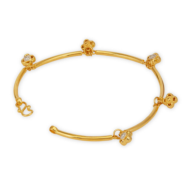 Tanishq 22KT Gold Bracelet for Women 2