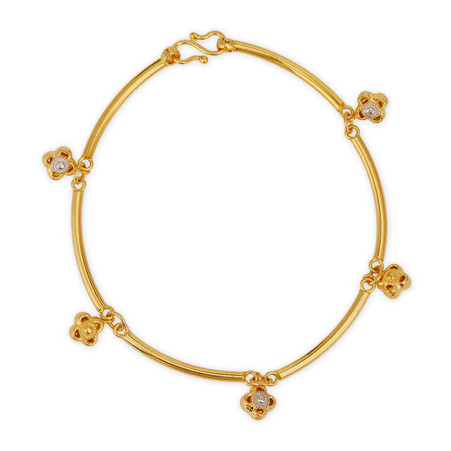 Tanishq 22KT Gold Bracelet for Women 3