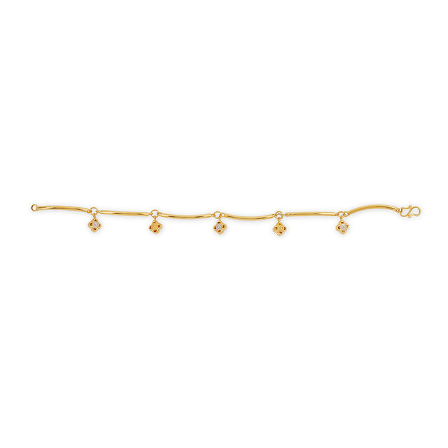 Tanishq 22KT Gold Bracelet for Women 4