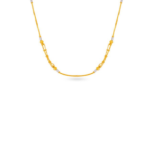 Tanishq 22 KT Gold Chain for Women