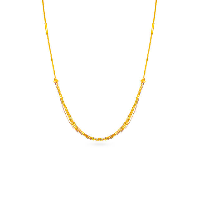 Tanishq 22 Karat Gold Chain for Women