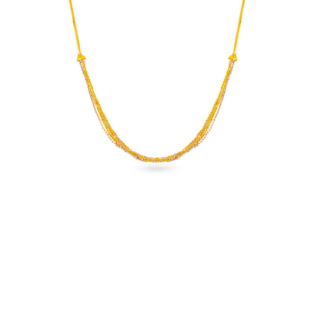 Tanishq 22 Karat Gold Chain for Women