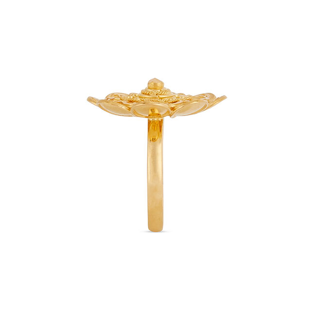 Tanishq 22KT Gold Finger Ring for Women 3