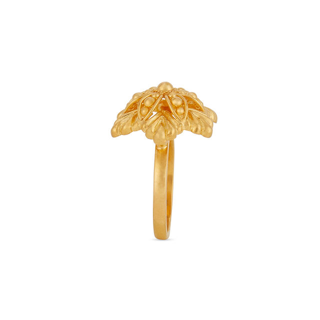 Tanishq 22KT Gold Finger Ring for Women 3