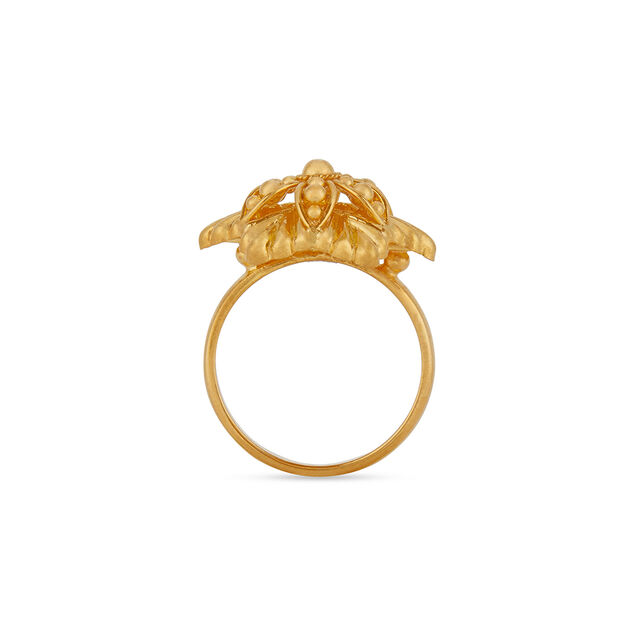 Tanishq 22KT Gold Finger Ring for Women 4