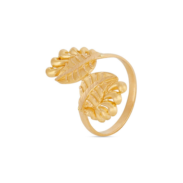 Tanishq 22KT Gold Finger Ring for Women 2
