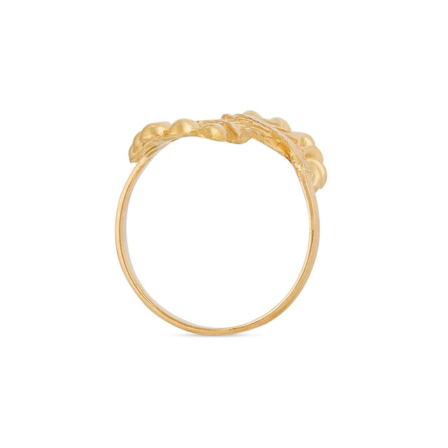 Tanishq 22KT Gold Finger Ring for Women 4