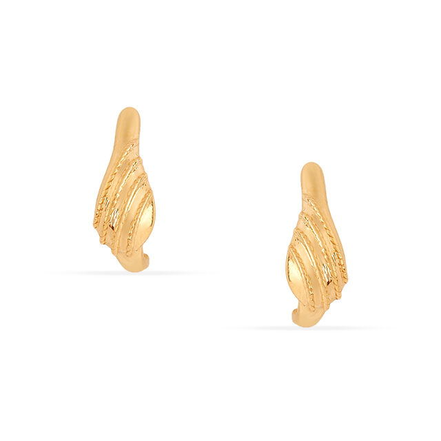 Tanishq 22KT Gold Earrings for Women 