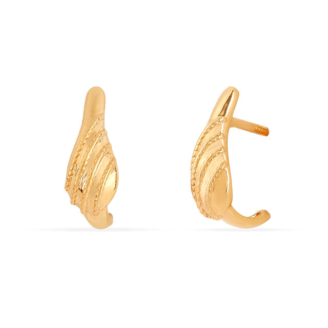 Tanishq 22KT Gold Earrings for Women 2