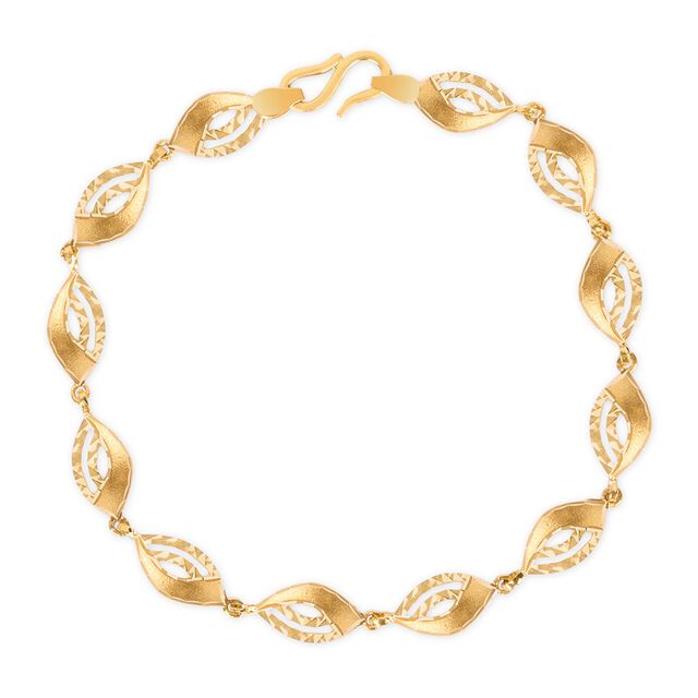 Tanishq 22KT Gold Bracelet for Women 3