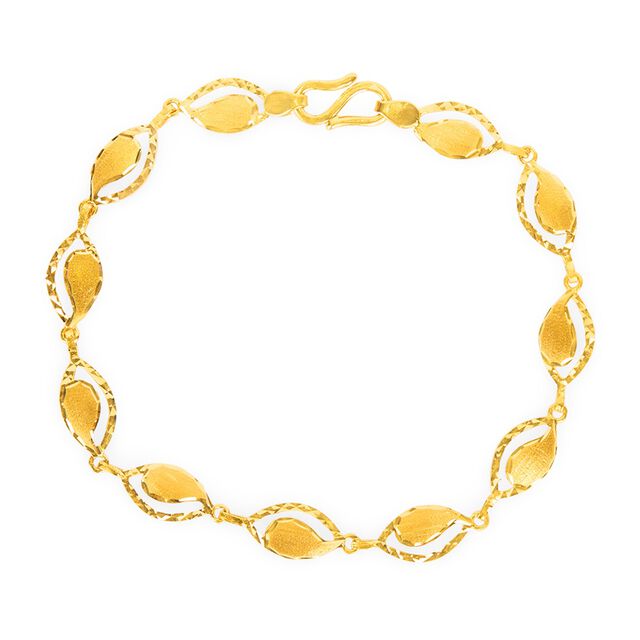 Tanishq 22KT Gold Bracelet for Women 3