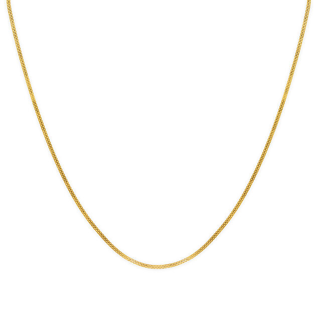 Tanishq 22KT Gold Chain for Women 