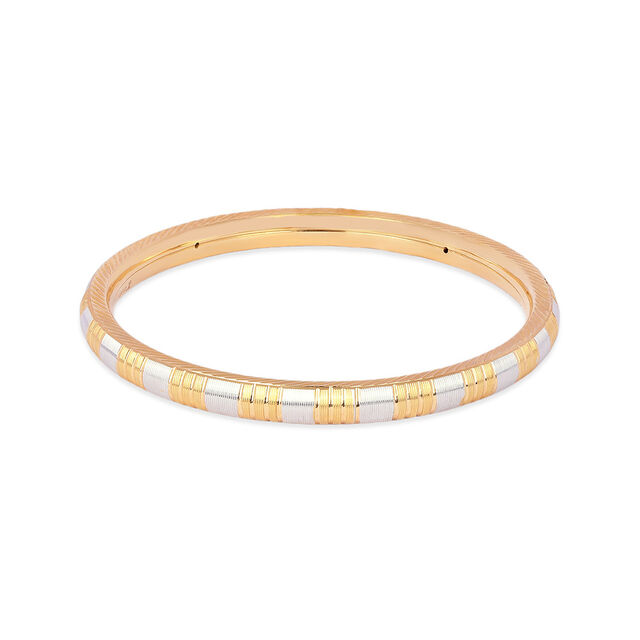 Dual Radiance Gold Bangles 
