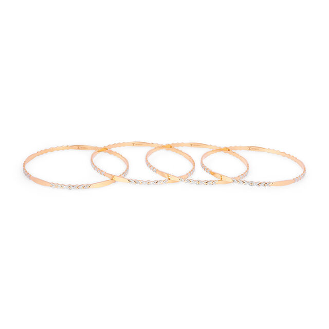 Refined Symphony Gold Bangles 4