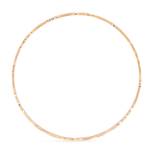 Twisted Elegance Gold Bangles 3