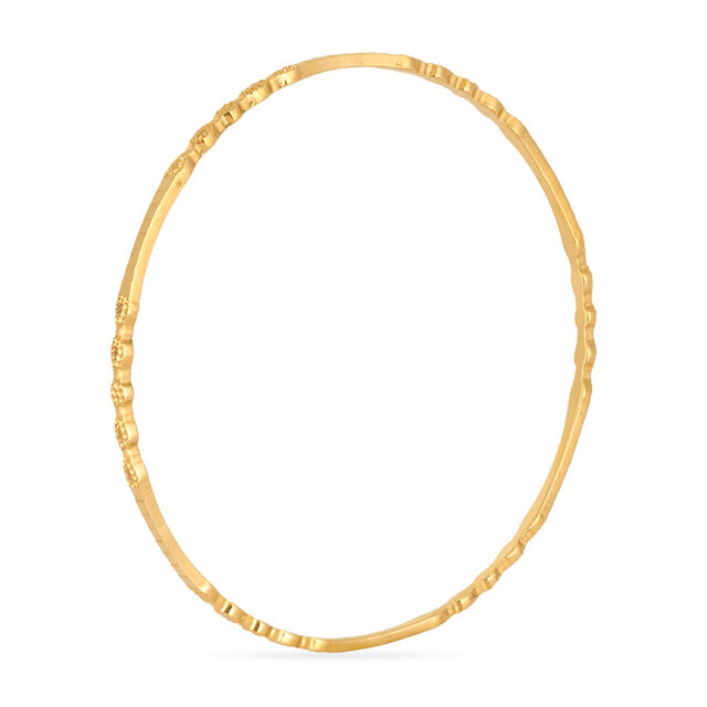 Luminous Mesh Gold Bangles 2