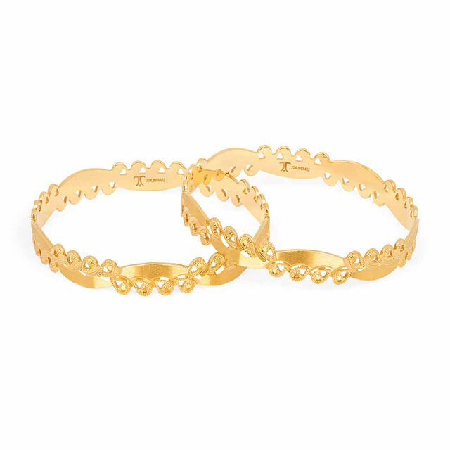 Tanishq 22KT Gold Bangle for Women 6