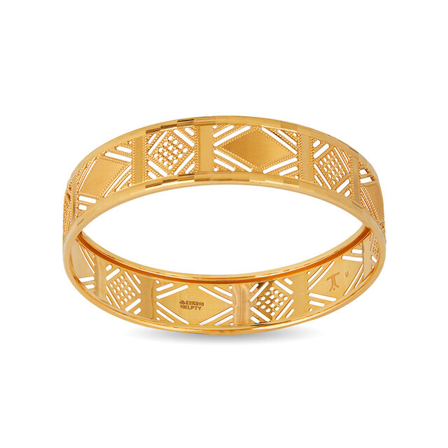 Tanishq 22KT  Gold Bangle  for Women 2