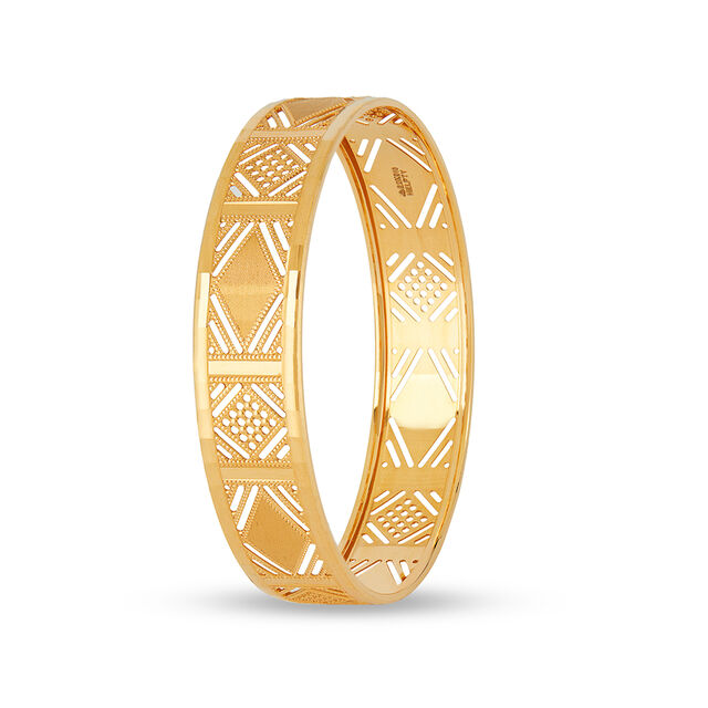 Tanishq 22KT  Gold Bangle  for Women 3