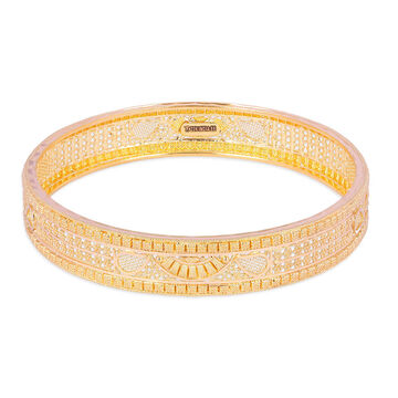 Auric Dome Gold Bangles