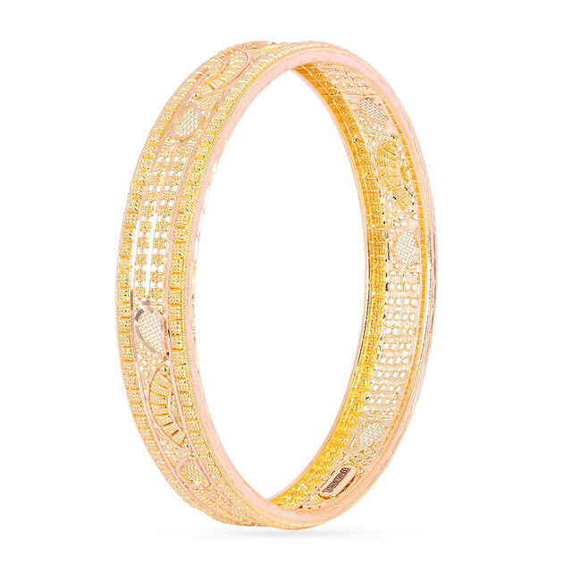 Auric Dome Gold Bangles 2