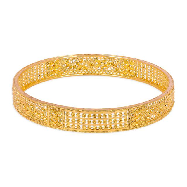 Tanishq 22KT Gold Bangle for Women 