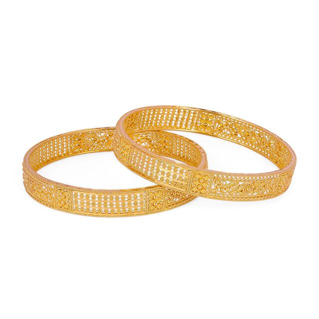 Tanishq 22KT Gold Bangle for Women 4
