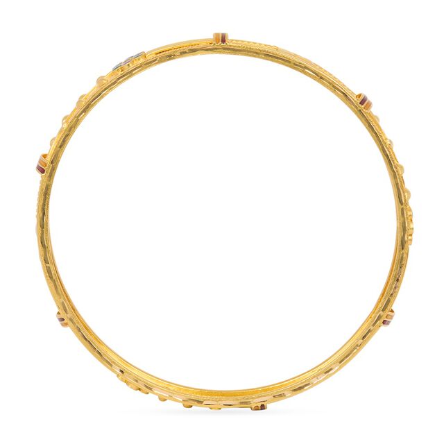 Tanishq 22KT Gold Bangle for Women 3