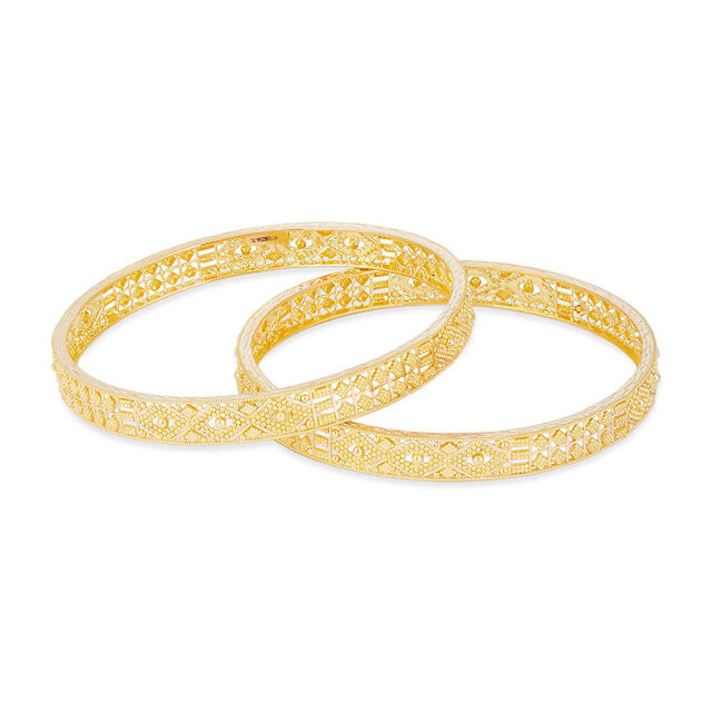 Auric Dream Gold Bangles 5