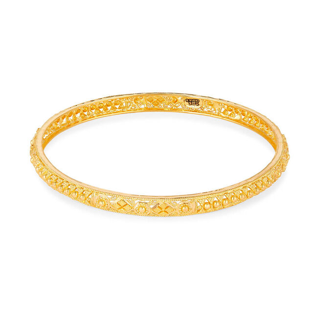 Tanishq 22KT Gold Bangle for Women 