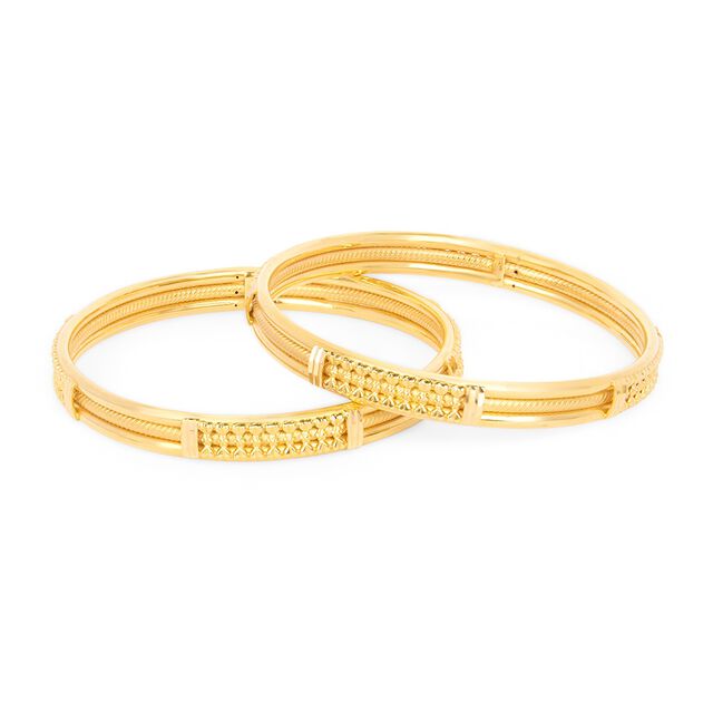 Tanishq 22KT Gold Bangle for Women 4
