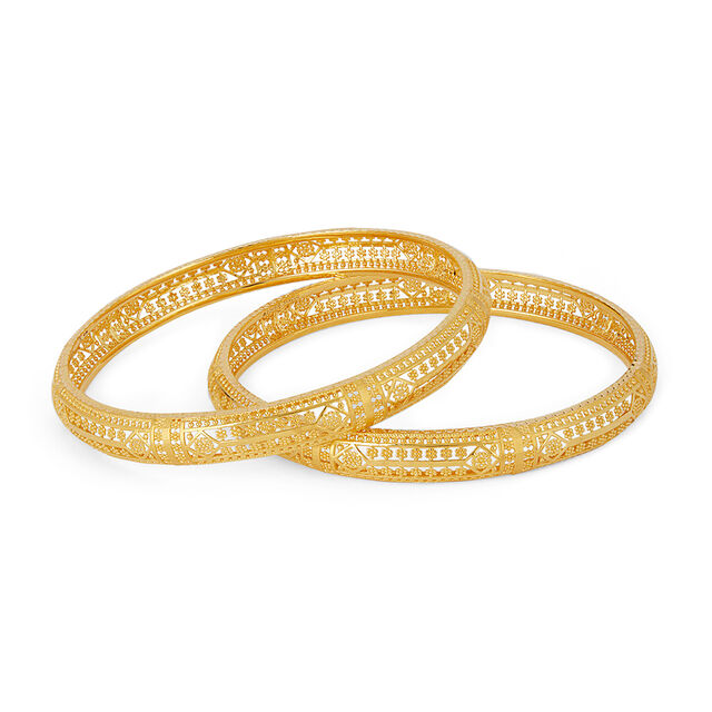 Tanishq 22KT  Gold Bangle  for Women 