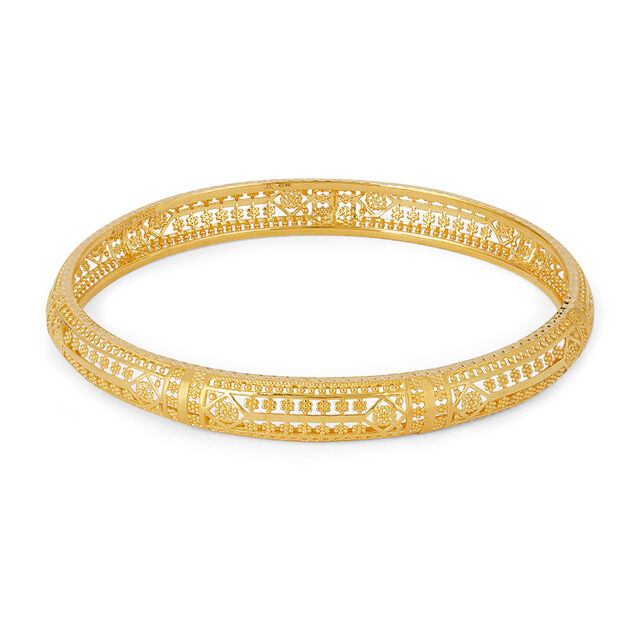 Tanishq 22KT  Gold Bangle  for Women 2