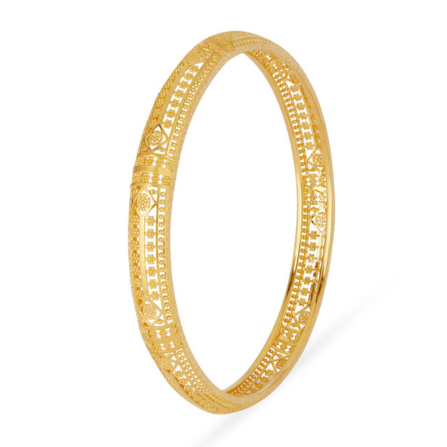 Tanishq 22KT  Gold Bangle  for Women 4