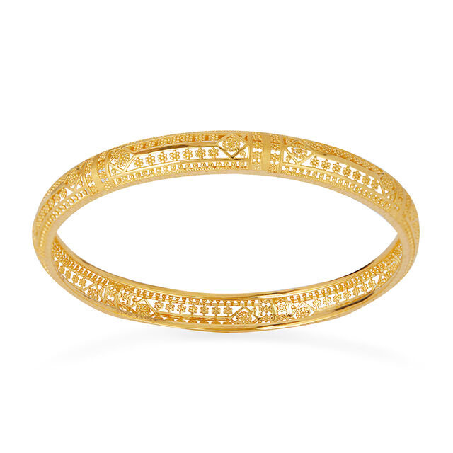 Tanishq 22KT  Gold Bangle  for Women 6