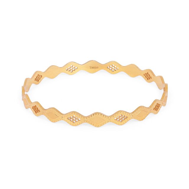 Tanishq 22KT Gold Bangle for Women 