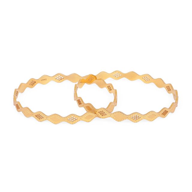Tanishq 22KT Gold Bangle for Women 5
