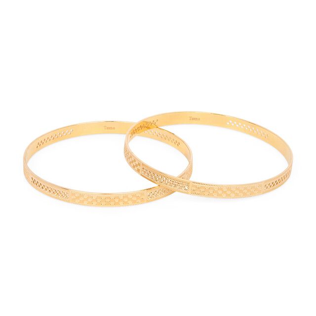 Tanishq 22KT Gold Bangle for Women 4
