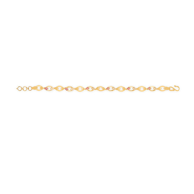 Tanishq 22KT CZ Bracelet for Women 5