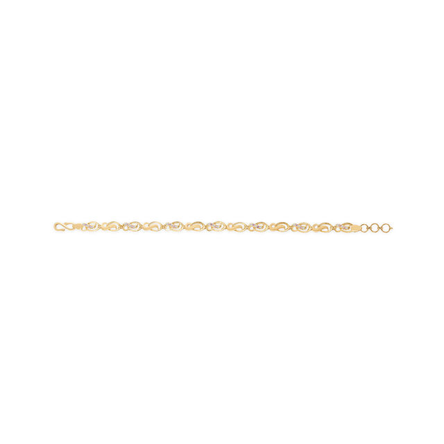 Sparkle Knot Gold Bracelet 4
