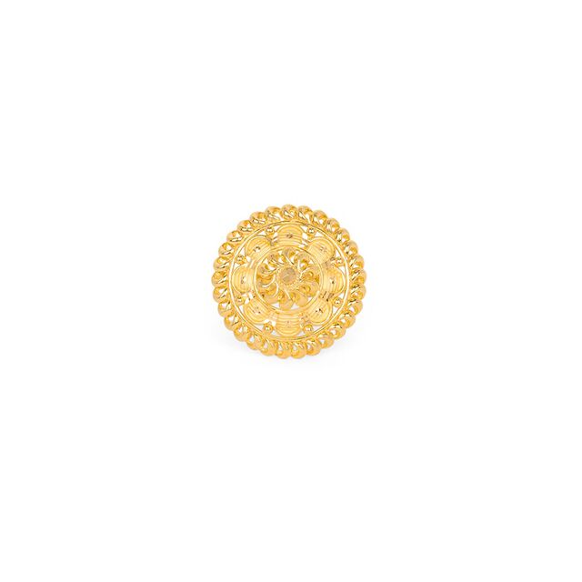 Tanishq 22KT Gold Finger Ring for Women 